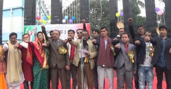 ঝিনাইদহে দুর্নীতি, মাদক, জঙ্গীবাদ ও মজুদদারের বিরুদ্ধে শপথ পাঠ