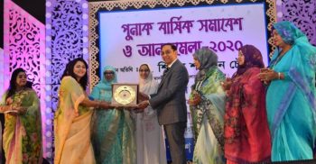 পুলিশ সপ্তাহে পুনাকের শীর্ষস্থানে বগুড়া, সম্মাননা দিলেন আইজিপি