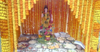 নানা আয়োজনে দশমিনায় সরস্বতী পূজা অনুষ্ঠিত