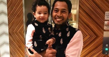 ছেলেকে নিয়ে ফেসবুকে মুশফিকের আবেগি বার্তা