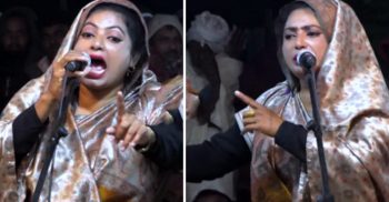 আল্লাহকে গালিদিয়ে বিপদে সেই বাউল মঞ্চের অশ্লীল নারী বয়াতী