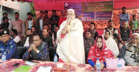 সাপাহার জবই বিল জীববৈচিত্র্য সংরক্ষণ মুজিব বর্ষ উপলক্ষে-ফুটবল টুনামেন্ট