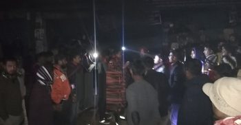 ময়মনসিংহের ভালুকায় ফ্রিজের গোডাউনে আগুন