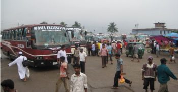হরতালেও সময়মত ছাড়ছে দূরপাল্লার বাস