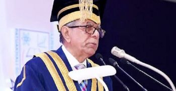 পলিথিনের ব্যবহার সরকারিভাবে নিষিদ্ধ করা উচিত: রাষ্ট্রপতি