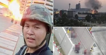 থাইল্যান্ডে ২০ জনকে হত্যাকারী সেনাসদস্য গুলিতে নিহত