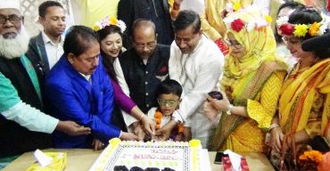 বন্দরে পিঠা-পুলি ও নাচ-গানের মধ্য দিয়ে বসন্ত উৎসব পালিত