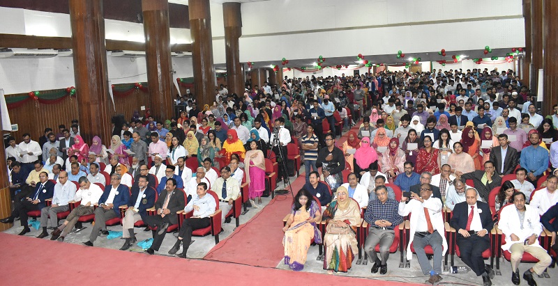 বঙ্গবন্ধু শেখ মুজিব মেডিক্যাল বিশ্ববিদ্যালয়ের ইনডাকশন প্রোগ্রাম ২০২০ অনুষ্ঠিত