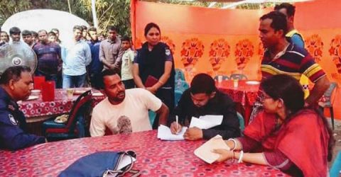 কালীগঞ্জে বাল্যবিয়ে: মেয়েকে লুকিয়ে রেখে সহযোগিতায় আরো ২০ হাজার টাকা জরিমানা