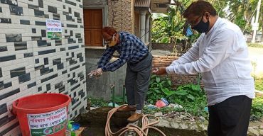 ঝিনাইদহে সিও সংস্থাসহ প্রতিটি দপ্তরে হাত ধুয়ে অফিসে প্রবেশের নোটিশ