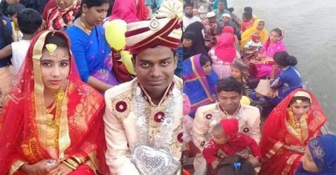 শ্রীপুরামপুরে বিয়ে করে ফেরার পথে পদ্মায় নৌকাডুবে ৩০ বরযাত্রী নিখোঁজ