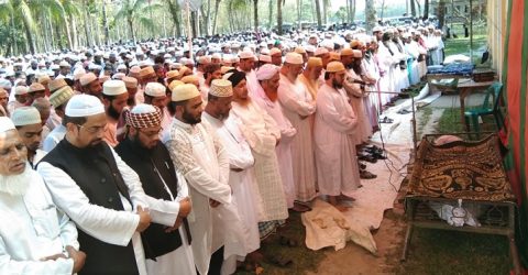 ফয়রার পীর ছাহেবের জানাযার নামায ও দাফন সম্পন্ন