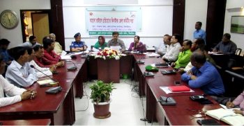 ঝিনাইদহে করোনা প্রতিরোধে জরুরি সভা অনুষ্ঠিত