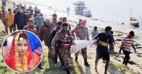 পদ্মায় নৌকাডুবি: লাল বেনারসি গয়না সবই আছে নেই শুধু প্রাণপাখি