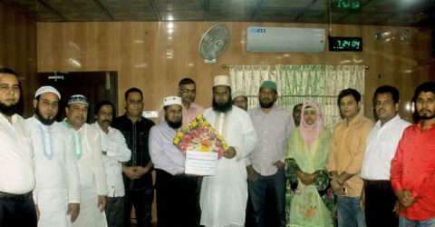 টানা তৃতীয়বারের মতো আলীগঞ্জ উচ্চ বিদ্যালয়ের সভাপতি হলেন পলাশ