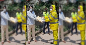 গলাচিপায় কোয়ারান্টাইনে থাকা ব্যক্তিদের জন্য উপহার: ওসি আখতার মোর্শেদ