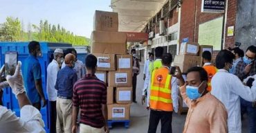 করোনা ভাইরাসের পিপিই পোশাক নিয়ে গলাচিপা-দশমিনায় আগমন