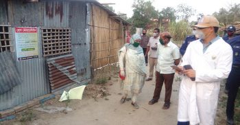 করোনার সন্দেহে নওগাঁর আত্রাইয়ে তিন বাড়ি লকডাউন
