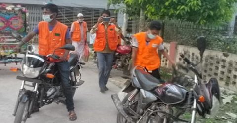 পটুয়াখালীর গলাচিপায় সিপিপি’র মাঝে ত্রাণ বিতরণ