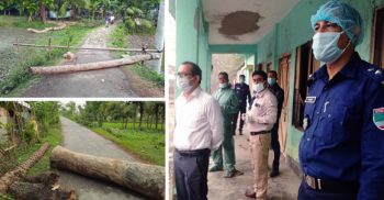 বাগেরহাটে ফরিদপুর থেকে আসা ব্যক্তি প্রথম করোনা আক্রান্ত, ১৬ বাড়ি লকডাউন আতঙ্কে এলাকাবাসী