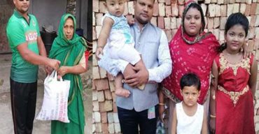 ঝিনাইদহের বারবাজারে ত্রান দিয়ে বিবাহ বার্ষিকী পালন