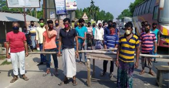 বাগেরহাটে চিতলমারী-টুঙ্গিপাড়া সীমান্তবর্তী সেতুতে চেকপোস্ট: করোনা রোগী সনাক্ত-২