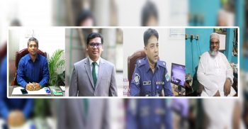 ইউএনও, নির্বাহী ম্যাজিস্ট্রেট ও স্বাস্থ্য কর্মকর্তাদের সাথে সার্বক্ষনিক পাশে থেকে জীবনের ঝুঁকি নিয়ে কাজ করছে ওসি মামুন খান