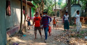 কেন্দ্র ঘোষিত কর্মসূচী সেভ দ্য রোড বাঁশখালী সহ ১৮ শাখায় জীবানুনাশক স্প্রে