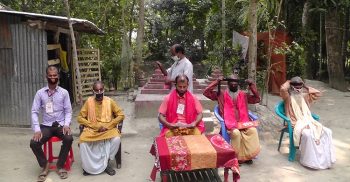 প্রতিমা ভাংচুর পুরোহিতের প্রাণ নাশের হুমকি দশমিনায় সংবাদ সম্মেলন