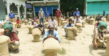 মুলাদী’র সফিপুরে ২৬৫ জেলে পরিবারকে চাল বিতরণ