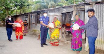 রাঙ্গাবালীতে ১ হাজার দুস্থ পরিবারের মাঝে ত্রাণ বিতরণ