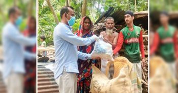 ৩৩৩ নম্বরে কল করে খাবার পেল রাঙ্গাবালীর রুবেল