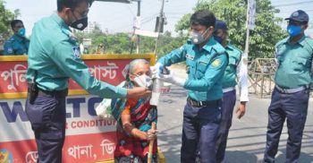 করোনাভাইরাসে পুলিশ সদস্যদের আক্রান্ত হওয়ার ঝুঁকি, আক্রান্ত ২৩৪