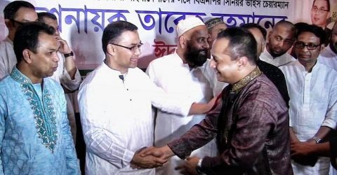 বিশ্বনাথের কৃতি সন্তান যুক্তরাজ্য যুবদলের সাধারণ সম্পাদক আফজাল হোসেনের ত্রাণ বিতরণ