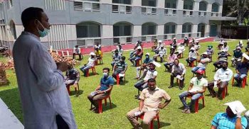 এমপি শেখ তন্ময়ের নির্দেশনায় করোনা প্রতিরোধে স্বেচ্ছাসেবকদের প্রশিক্ষণ শুরু