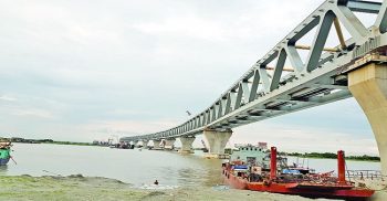 পদ্মা সেতুর সব শেষ পিয়ারের কাজ সম্পন্ন