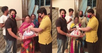 বঙ্গবন্ধু পরিষদের খাদ্যসামগ্রী, মাস্ক ও হ্যান্ড সানিটাইজার বিতরণ
