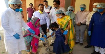 কলাপাড়ায় প্রতিবন্ধীদের মাঝে খাদ্য সামগ্রী বিতরন