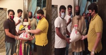 গরীব, দুস্থ ও অসহায় মানুষের ৫০টি পরিবারের মধ্যে ত্রাণ সমগ্রী বিতরণ