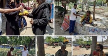 ঝিনাইদহে তৈরী খাবার নিয়ে ভাসমান মানুষের মাঝে “সৌহার্দ্যের চাকা”