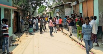 গোগনগরে দু’এলাকাবাসীর মধ্যে ধাওয়া পাল্টা ধাওয়ায় আহত-১৫
