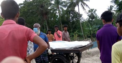 পশুর নদী থেকে অজ্ঞাত ১ জনের হাত-পা বাধা অবস্থায় লাশ উদ্ধার