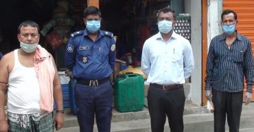 অতিরিক্ত দামে নিত্যপণ্য বিক্রি দায়ে দশমিনায় ৪দোকানীর ৩৩হাজার জড়িমানা