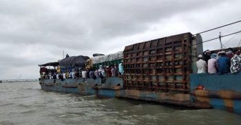 শিমুলিয়া-কাঁঠালবাড়িতে ফের ফেরি চলাচল শুরু