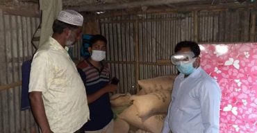 ব্রাহ্মণবাড়িয়া নারী ইউপি সদস্যের ঘরে সরকারি ১৮ বস্তা সরকারি চাল