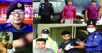 রাজাপুরে পুলিশের এসআইর হাত কেটে জখম করে দিলো মাদক ব্যবসায়ীরা ৪ মাদক ব্যবসায়ী গ্রেফতার