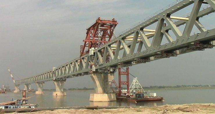 আগামীকাল বসছে পদ্মা সেতুর ৩০তম স্প্যান