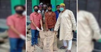 রাঙ্গাবালীতে মৎস্যজীবীদের মাঝে ভিজিএফ চাল বিতরণ