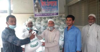কর্মহীন ঘরে থাকা নিম্ন ও মধ্য বিত্ত পরিবারের পাশে সুফিয়া আমজাদ ফাউন্ডেশন
