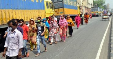 ঢাকায় ঢুকতে পরিচয়পত্র দেখাতে হবে শ্রমিকদের